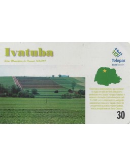 SERIE MUNICIPIOS DO PARANA 166 DE 399 - IVATUBA