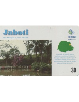 SERIE MUNICIPIOS DO PARANA 167 DE 399 - JABOTI