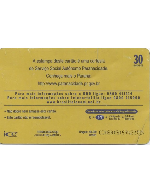 SERIE MUNICIPIOS DO PARANA 177 DE 399 - JATAIZINHO