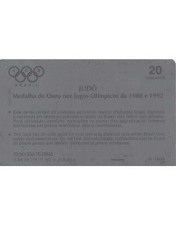 JUDO - MEDALHA DE OURO NOS JOGOS OLIMPICOS DE 1988 E 1992