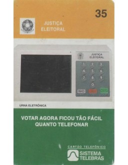 JUSTIÇA ELEITORAL - VOTAR AGORA FICOU TAO FACIL QUANTO TELEFONAR