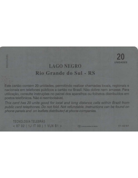 LAGO NEGRO - RIO GRANDE DO SUL - RS
