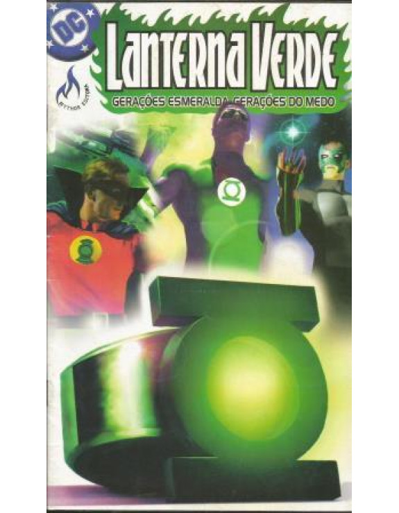 LANTERNA VERDE GERAÇAO ESMERALDA GERAÇAO DO MEDO