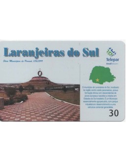SERIE MUNICIPIOS DO PARANA 186 DE 399 - LARANJEIRAS DO SUL