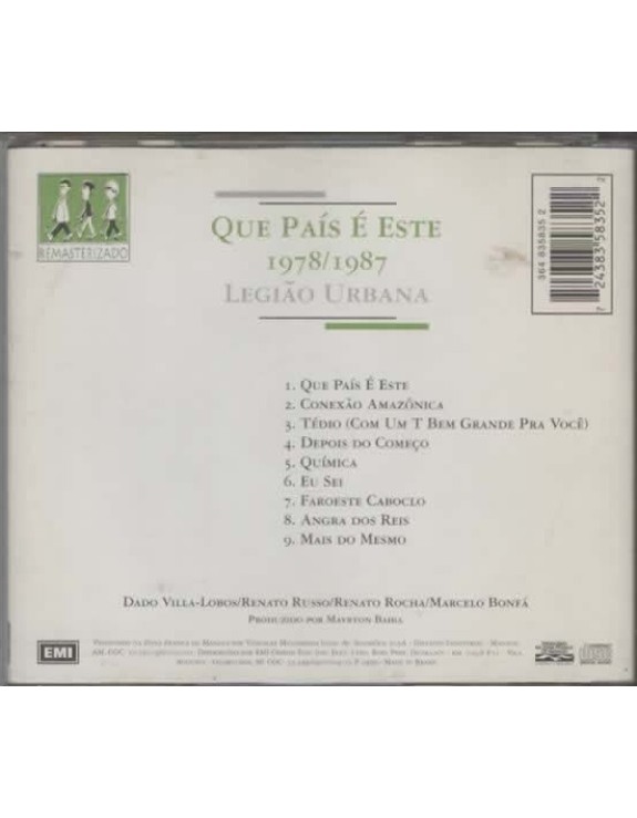 LEGIAO URBANA - QUE PAIS E ESSE