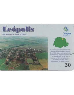 SERIE MUNICIPIOS DO PARANA 187 DE 399 - LEOPOLIS