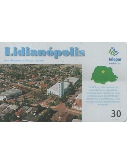 SERIE MUNICIPIOS DO PARANA 188 DE 399 - LIDIANOPOLIS