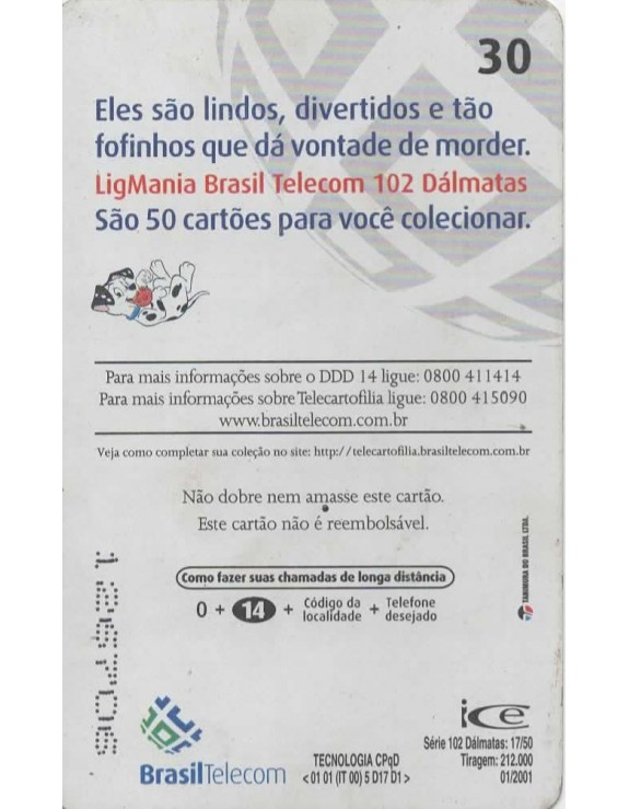 LIGMANIA 102 DALMATAS 17/50