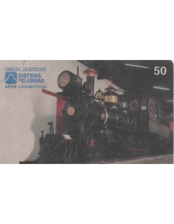 SERIE LOCOMOTIVAS - LOCOMOTIVA A VAPOR N 01
