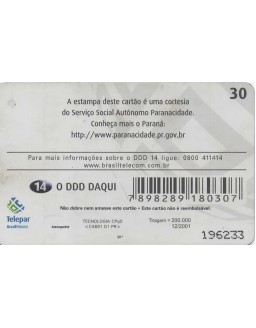 SERIE MUNICIPIOS DO PARANA 193 DE 399 - LUIZIANA