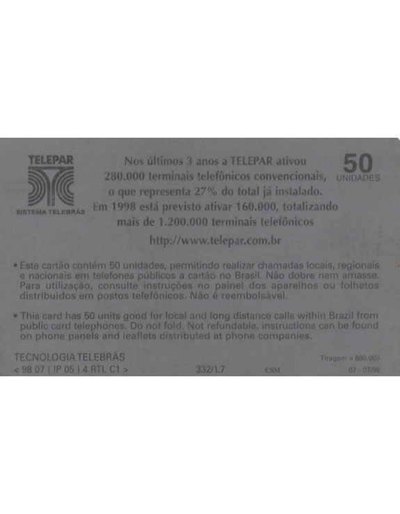 TELEPAR - MAIS UM RECORD DA TELEPAR