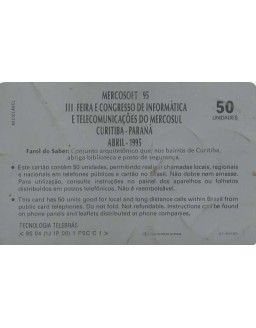 MERCOSOFT 95 - III FEIRA E CONGRESSO DE INFORMATICA E TELECOMUNICAÇOES DO MERCOSUL - CURITIBA - PR - ABRIL 1995