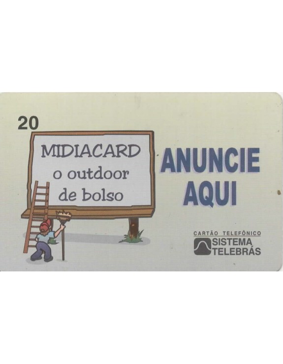 TELEPAR - MIDIACARD O OUTDOOR DE BOLSO - ANUNCIE AQUI