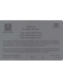 TELEPAR - MIDIACARD O OUTDOOR DE BOLSO - ANUNCIE AQUI