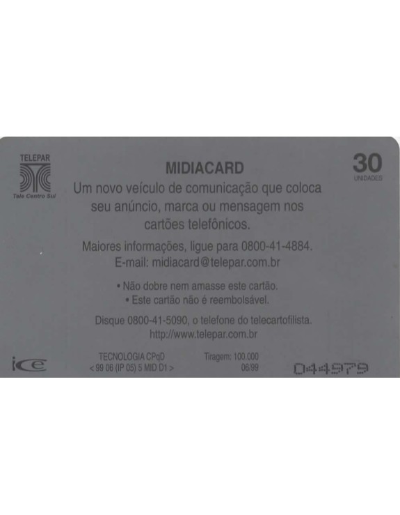 MIDIACARD - TELEPAR