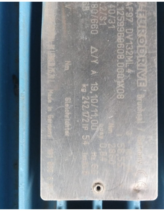 MOTOR ELETRICO FLANGEADO 9,2 KW R$ 2.300,00