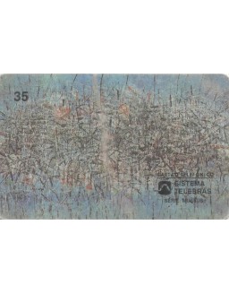 SERIE MUSEUS - MUSEU CASTRO MAYA - A GRANDE CIDADE - OLEO/TELA DE ANTONIO BANDEIRA