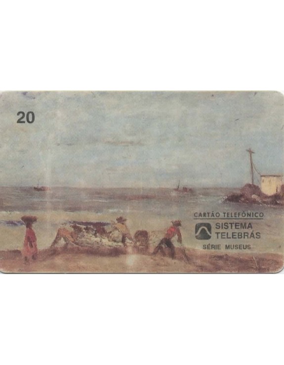 SERIE MUSEUS - MUSEU CASTRO MAYA - MARINHA OLEO/MADEIRA DE ALFREDO VOLPI 1896-1988