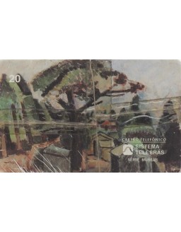 SERIE MUSEUS - MUSEU CASTRO MAYA - PAISAGEM OLEO/TELA DE ALDO CLAUDIO FELIPE BONADEI 1906-1974