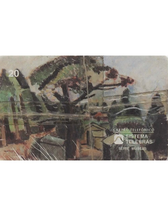 SERIE MUSEUS - MUSEU CASTRO MAYA - PAISAGEM OLEO/TELA DE ALDO CLAUDIO FELIPE BONADEI 1906-1974