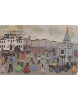 SERIE MUSEUS - MUSEU CASTRO MAYA - PRAÇA XV DE NOVEMBRO OLEO/TELA DE HEITOR DOS PRAZERES 1902-1966