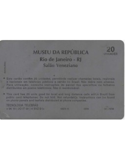 SERIE MUSEUS - MUSEU DA REPUBLICA - RIO DE JANEIRO - RJ - SALAO VENEZIANO
