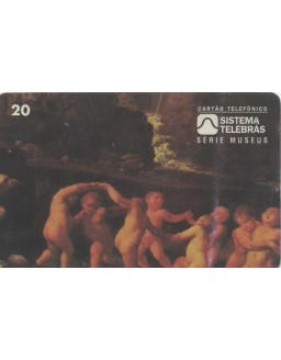SERIE MUSEUS - MUSEU DE ARTE DE SAO PAULO - MASP - VENUS E MARTE COM CUPIDOS 