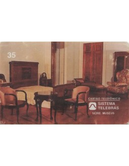 SERIE MUSEUS - MUSEU DA REPUBLICA - RIO DE JANEIRO - RJ - APOSENTO DO PRESIDENTE GETULIO VARGAS
