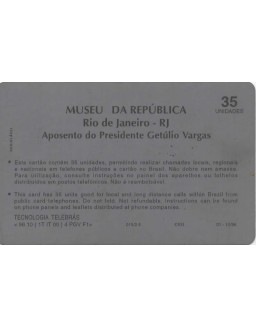 SERIE MUSEUS - MUSEU DA REPUBLICA - RIO DE JANEIRO - RJ - APOSENTO DO PRESIDENTE GETULIO VARGAS