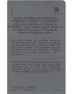 SERIE MUSEUS - MUSEU IMPERIAL DE PETROPOLIS - CETRO DE D. PEDRO I E D. PEDRO II