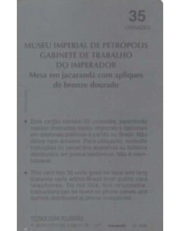 SERIE MUSEUS - MUSEU IMPERIAL DE PETROPOLIS - GABINETE DE TRABALHO DO IMPERADOR