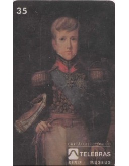 SERIE MUSEUS - MUSEU IMPERIAL DE PETROPOLIS - RETRATO DO IMPERADOR D. PEDRO II
