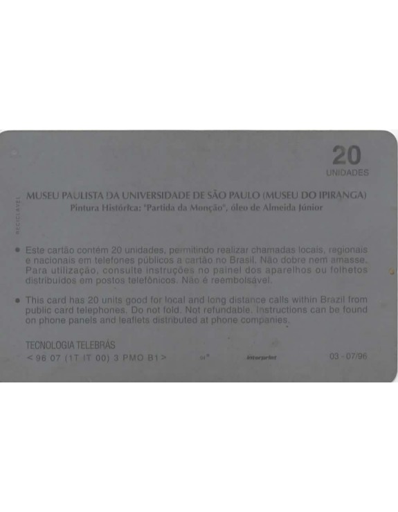 SERIE MUSEUS - MUSEU PAULISTA DA UNIVERSIDADE DE SAO PAULO - MUSEU DO IPIRANGA - ALMEIDA JUNIOR