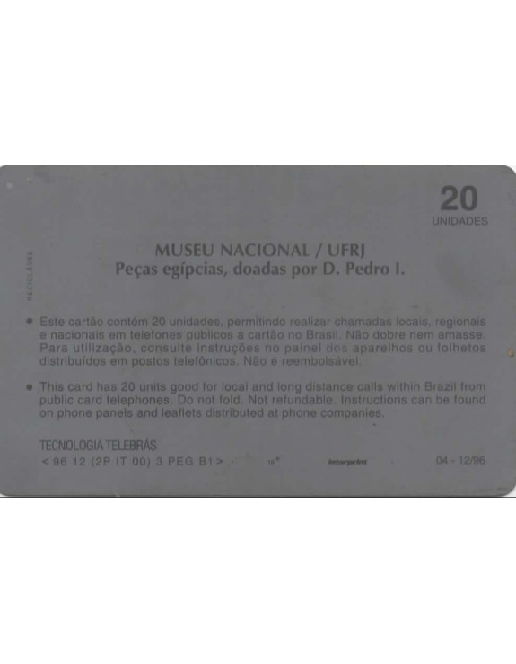 SERIE MUSEUS - MUSEU NACIONAL/UFRJ - PEÇAS EGIPCIAS DOADAS POR D.PEDRO I