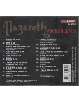 NAZARETH ROCK BALLADS