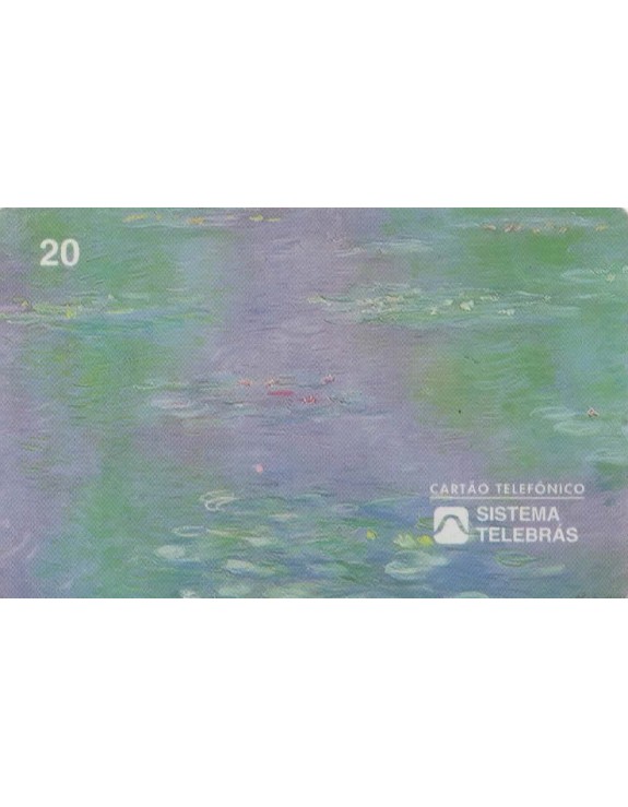 NINFEIAS -TELE DE CLAUDE MONET - EXPOSIÇAO  MONET BRASIL 1997
