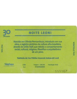 TELEFONICA - SERIE ARTES - NOITE LEONI