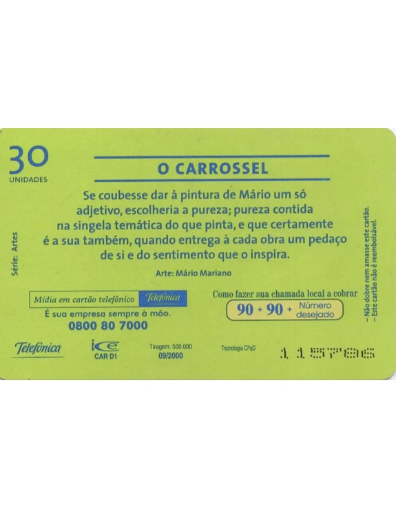 TELEFONICA - SERIE ARTES - O CARROSSEL