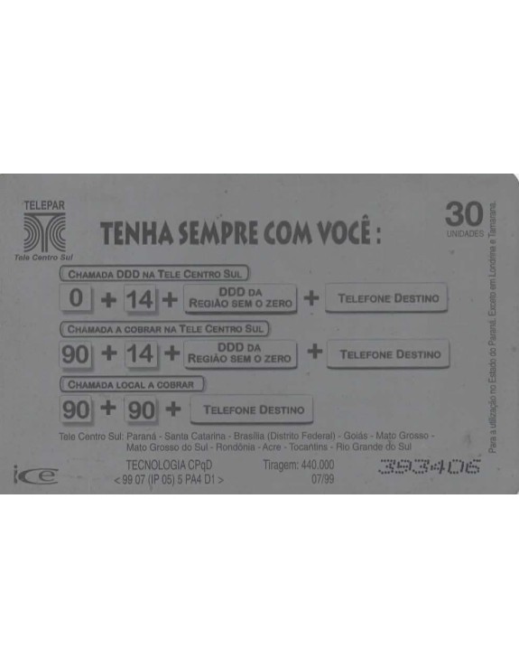 TELEPAR - O DDD DAQUI 14