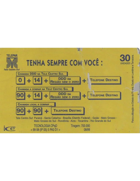 TELEPAR - O DDD DAQUI 14