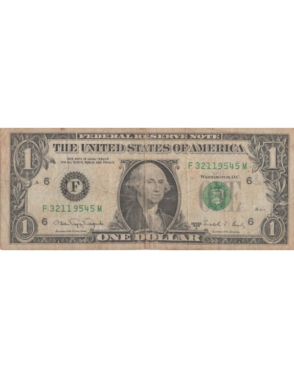 1 ONE DOLLAR F32119545M 