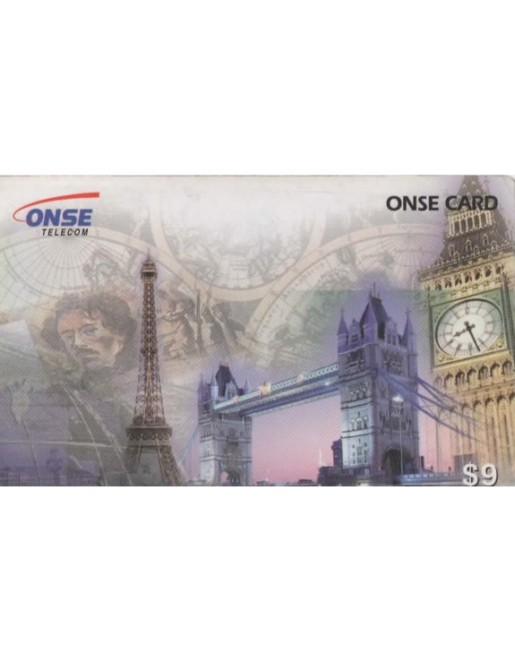CARTAO TELEFONICO INTERNACIONAL - ONSE CARD - ONSE TELECOM 