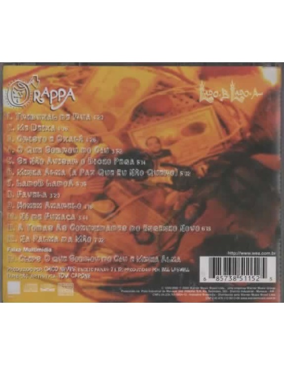 O RAPPA - LADO B LADO A