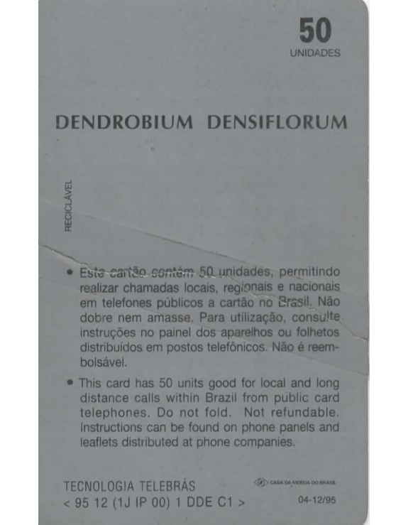 SERIE ORQUIDEAS - DENDROBIUM DESSIFLORUM