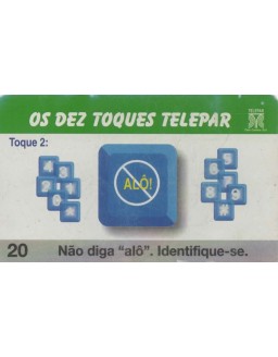 OS 10 TOQUES TELEPAR - TOQUE 02