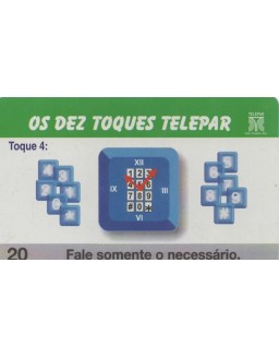 OS 10 TOQUES TELEPAR - TOQUE 04