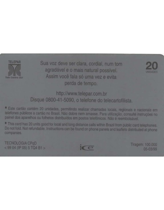 OS 10 TOQUES TELEPAR - TOQUE 04