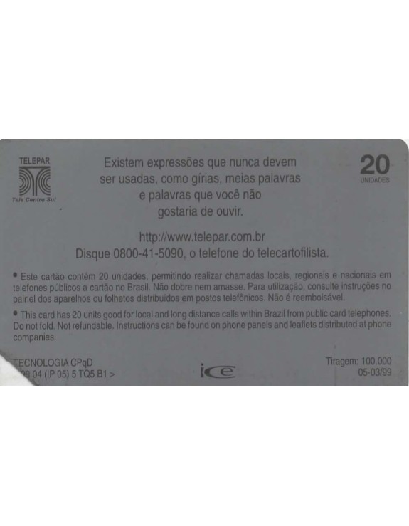 OS 10 TOQUES TELEPAR - TOQUE 05
