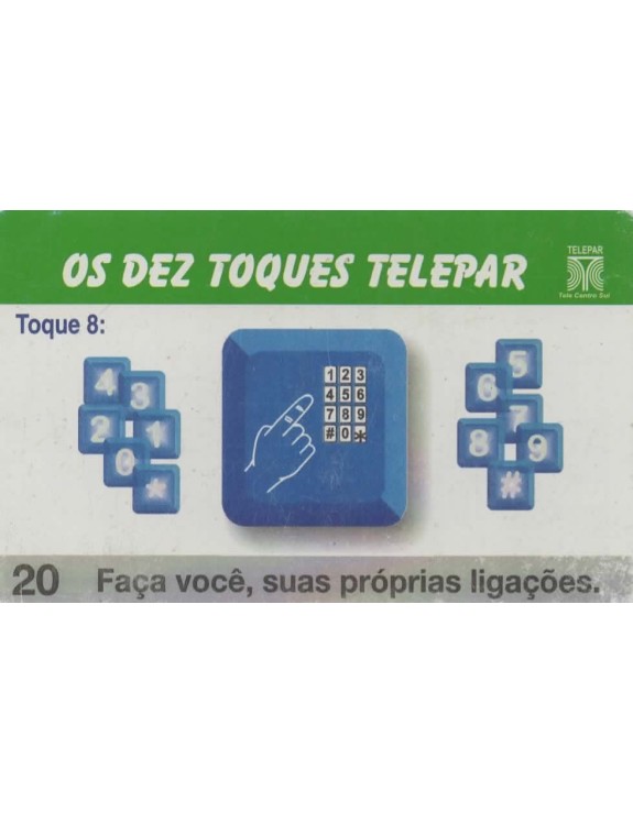 OS 10 TOQUES TELEPAR - TOQUE 08