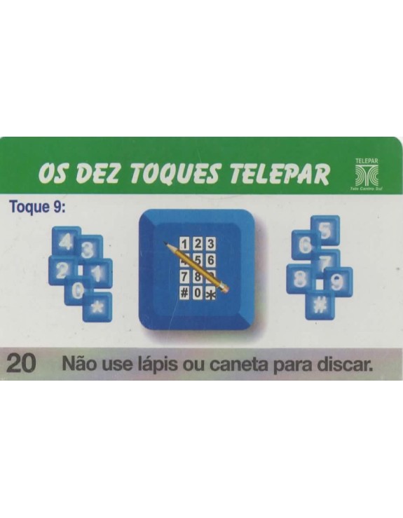 OS 10 TOQUES TELEPAR - TOQUE 09